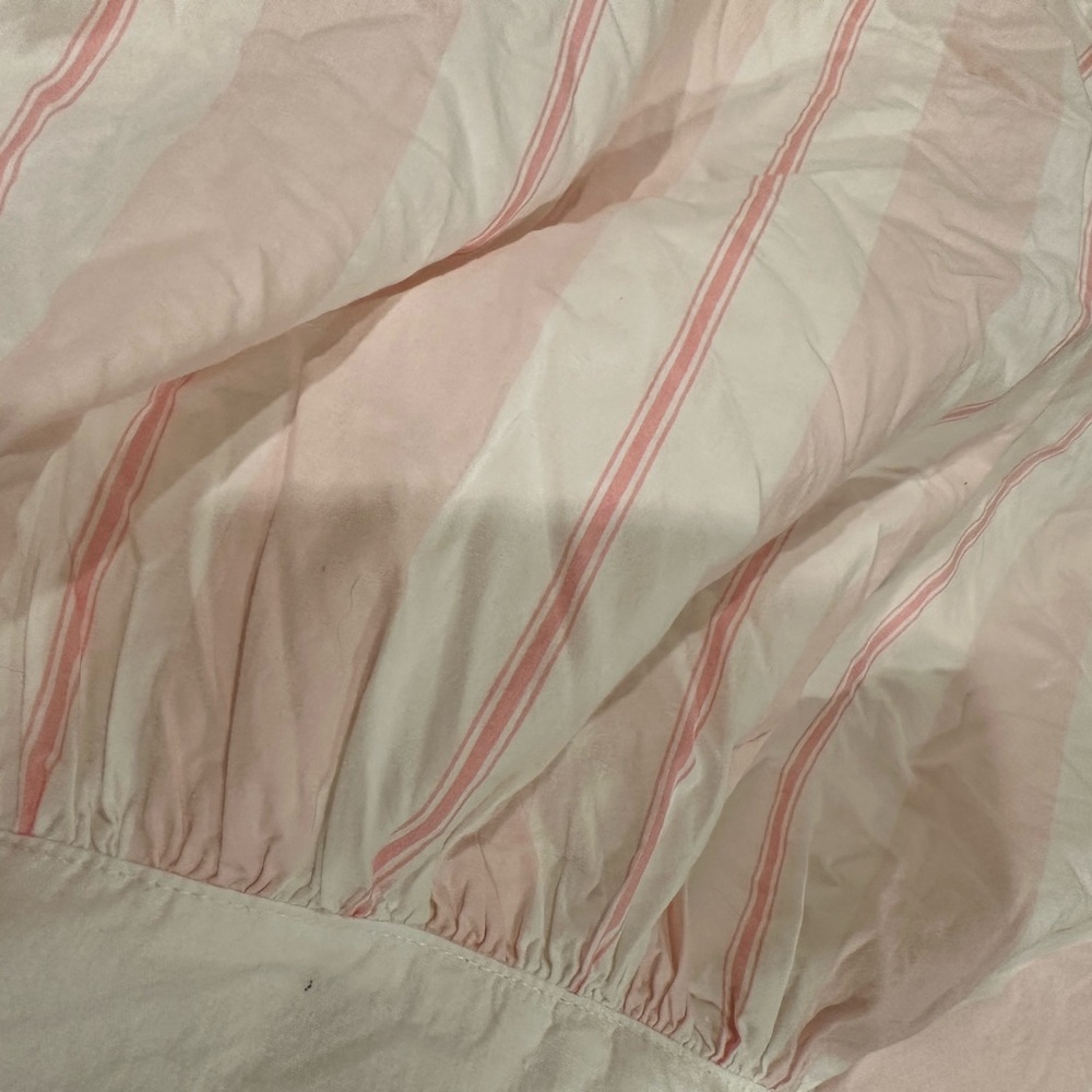 Pottery Barn Kids 6 pieces: duvet cover:dust ruffle top sheet; 3 pillowcases PBK